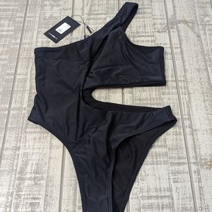 Black One piece swimsuit